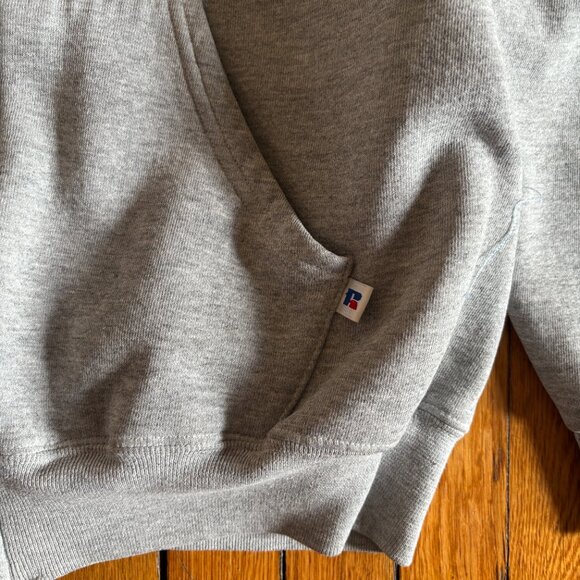 oversized zip-up sweatshirt - Picture 3 of 7